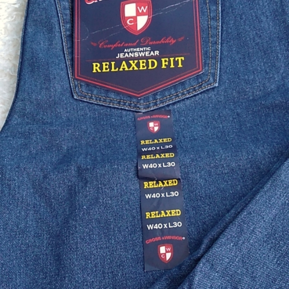 40-30 Men's relaxed fit denim - Picture 3 of 5